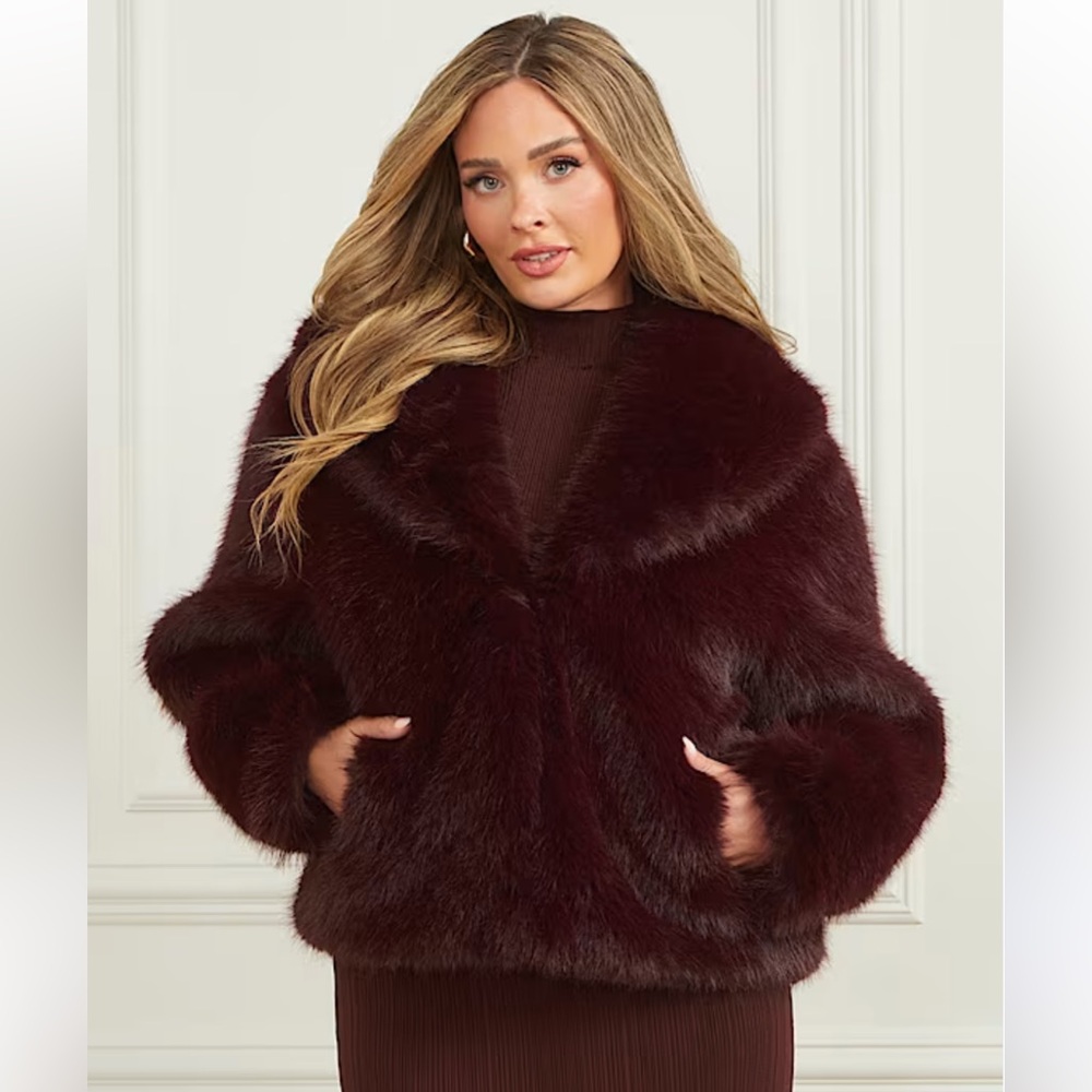 Guess Faux Fur Jacket